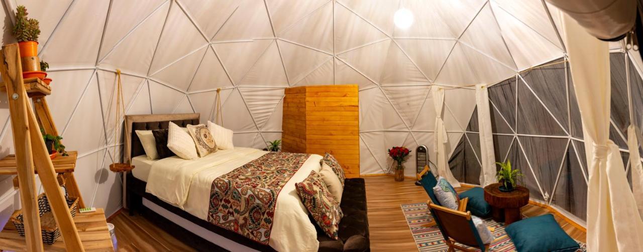 Glamping Claro De Luna Guatavita Buitenkant foto