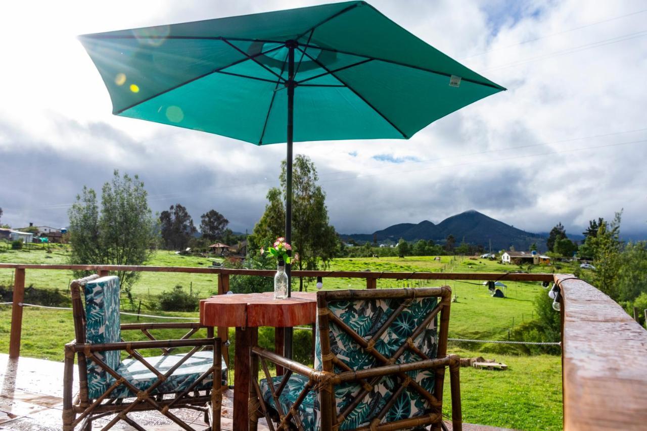Glamping Claro De Luna Guatavita Buitenkant foto