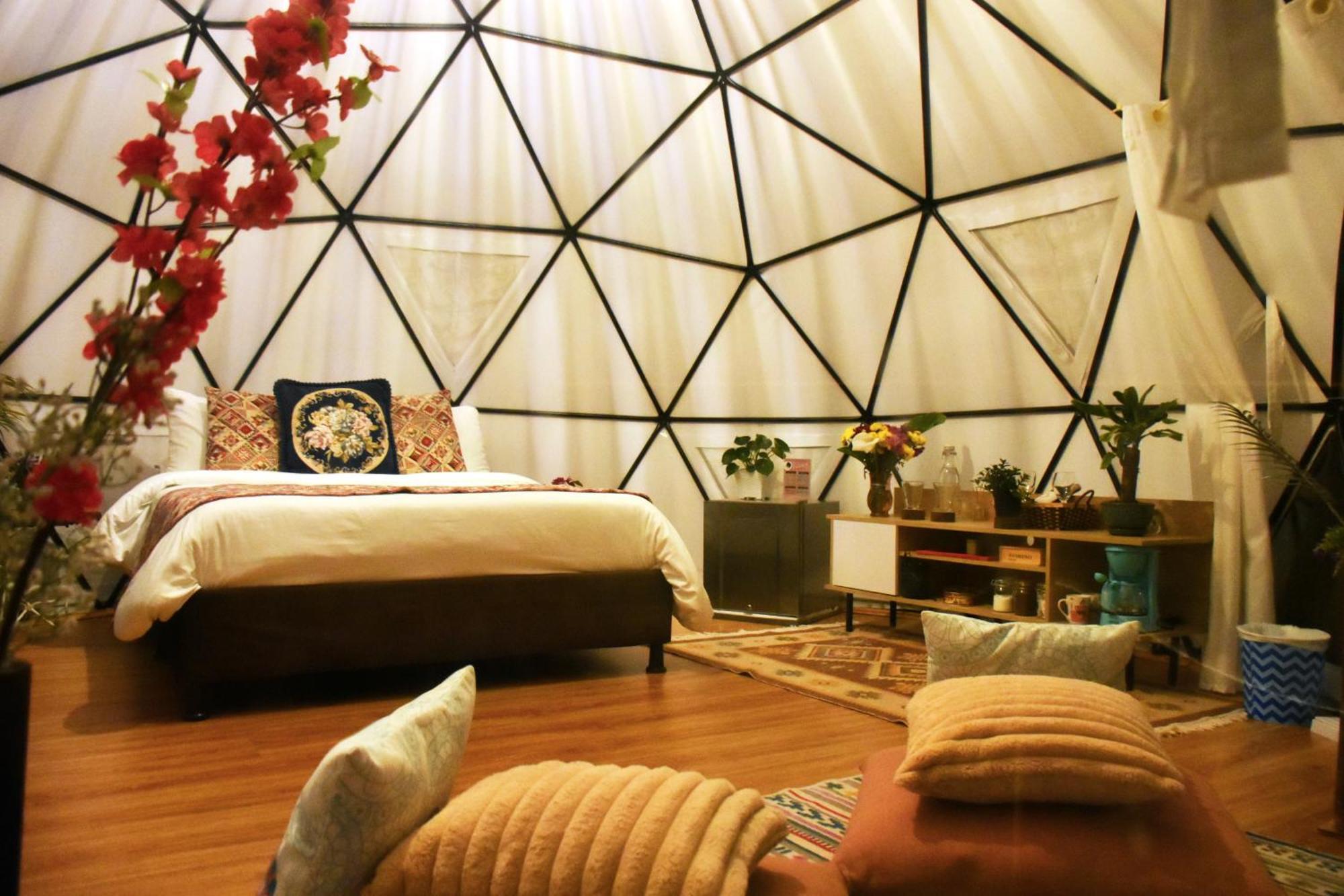 Glamping Claro De Luna Guatavita Buitenkant foto